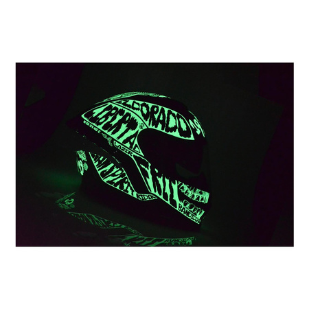 Kask integralny LAZER RAFALE MEXICANA BLACK/FLUO czarny biały