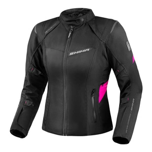 Kurtka tekstylna damska SHIMA RUSH 2.0 LADY PINK czarny różowy