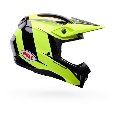 Kask cross BELL MX-10 MIPS TALON YELLOW BLACK żółty fluo czarny