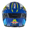 Kask integralny NZI TRENDY OCELO BLUE WHITE SKY BLUE MATT biały niebieski