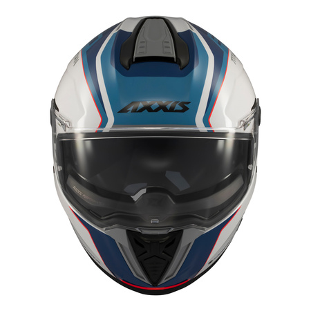 Kask integralny AXXIS HAWK EVO SV TITAN A7 GLOSS BLUE niebieski biały