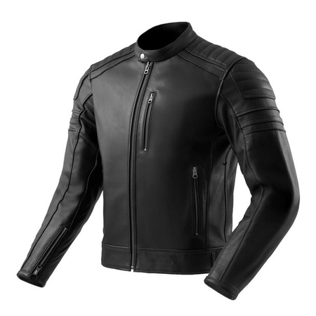 Kurtka skórzana OZONE COLT BLACK czarny
