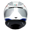 Kask integralny AGV K6 HYPHEN WHITE/RED/BLUE biały czerwony niebieski