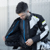 Kurtka tekstylna REBELHORN HIFLOW IV BLACK/SILVER/FLO YELLOW czarny srebrny szary żółty fluo