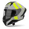 Kask integralny AIROH MATRYX SCOPE YELLOW MATT szary żółty fluo czarny