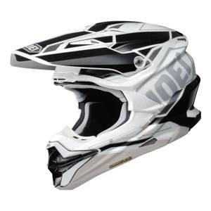 Kask cross SHOEI VFX-WR Allegiant TC-6 biały srebrny czarny