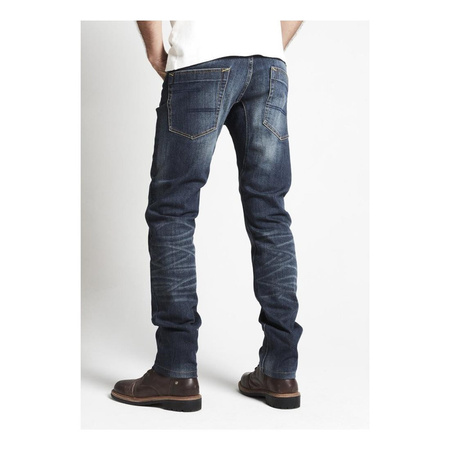 Jeansy motocyklowe SPIDI J-TRACKER DARK BLUE granatowy niebieski