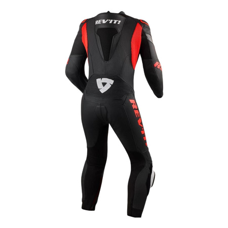 Kombinezon jednoczęściowy REVIT ARGON 3 BLACK/NEON RED czarny czerwony fluo