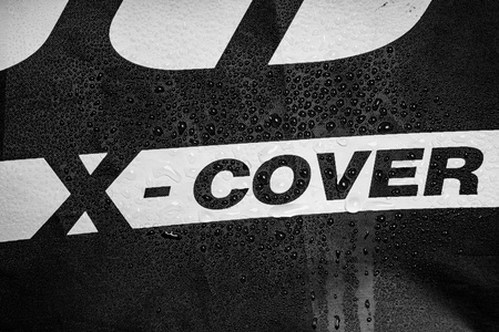 Pokrowiec na motocykl SHIMA X-COVER SOLO BLACK czarny srebrny