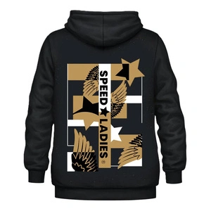 Bluza damska SPEED LADIES BLACK/GOLD czarny złoty