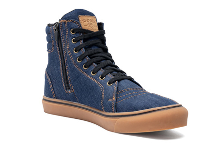 Buty krótkie BROGER CALIFORNIA WASHED BLUE niebieski brązowy