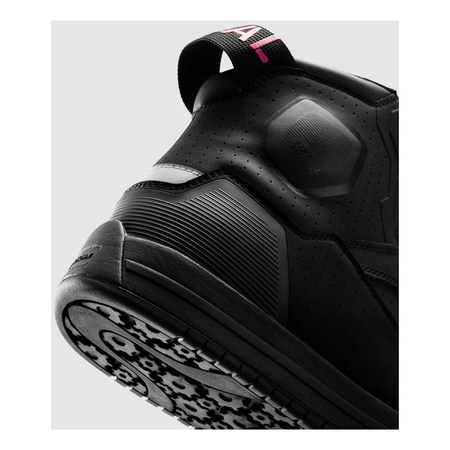 Trampki motocyklowe damskie REBELHORN VANDAL II LADY BLACK/PINK czarny różowy