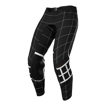 Spodnie cross FOX FLEXAIR CELZ LE BLACK czarny biały