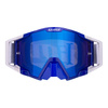 Gogle motocyklowe IMX SAND BLUE/WHITE SZYBA BLUE IRIDIUM + CLEAR niebieski biały