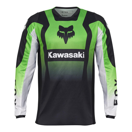 Bluza cross FOX 180 KAWASAKI FLUO GREEN zielony fluo czarny