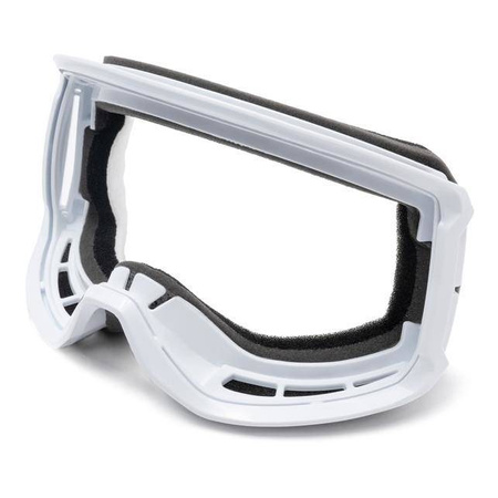 Gogle snowboardowe IMX PEAK WHITE MATT/WHITE SZYBA PODWÓJNA BLUE IRRIDIUM + BROWN biały