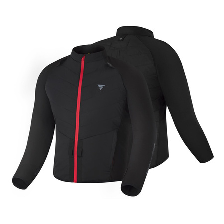 Kurtka SHIMA WARMUP BLACK czarny czerwony
