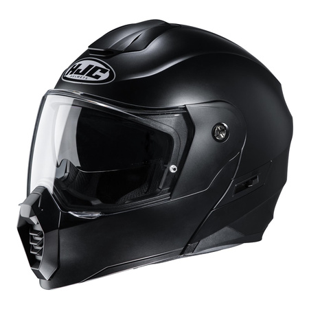 Kask szczękowy HJC C80 SEMI FLAT BLACK czarny mat