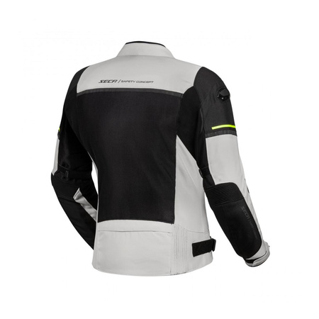 Kurtka tekstylna damska SECA STREAM EVO LADY GREY szary