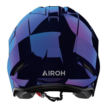 Kask otwarty AIROH KOMBAKT SHIMMER GLOSS fioletowy niebieski