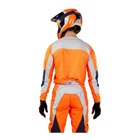 Bluza cross FOX 180 NITRO FLUO ORANGE pomarańczowy fluo granatowy biały