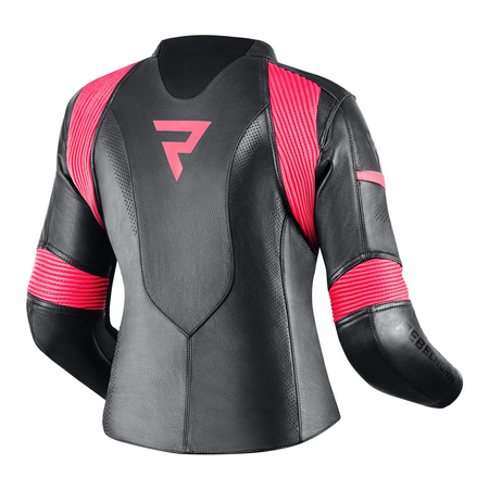 Kombinezon dwuczęściowy damski REBELHORN REBEL LADY BLACK/PINK czarny różowy