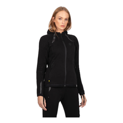 Bluza motocyklowa damska KNOX SHIELD HOODY LADY BLACK czarny