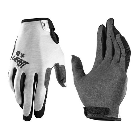 Rękawice cross LEATT MOTO 1.5 GRIPR WHITE biały