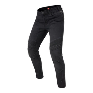 Jeansy motocyklowe REBELHORN EAGLE III SLIM FIT BLACK czarny