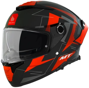 Kask integralny MT THUNDER 4 SV MOUNTAIN MATT RED czarny czerwony szary