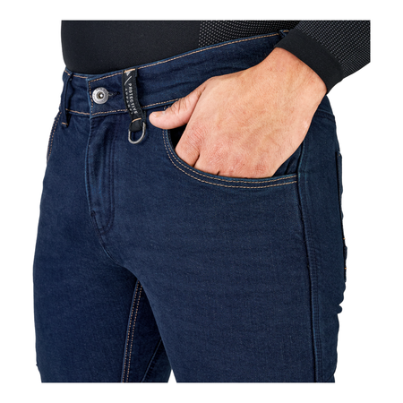 Jeansy motocyklowe SHIMA DEVON MEN DARK BLUE granatowy niebieski