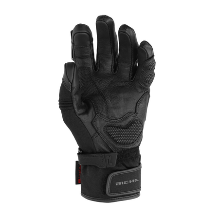 Rękawice zimowe damskie RICHA ATLANTIC GORE-TEX LADY BLACK czarny