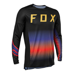 Bluza cross FOX 360 FGMNT BLACK czarny czerwony niebieski