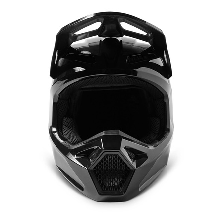 Kask cross FOX V1 SOLID BLACK czarny
