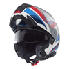 Kask szczękowy SCHUBERTH CONCEPT ECE TRACER BLUE biały niebieski czerwony