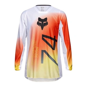 Bluza cross FOX 180 AIR HAZE WHITE biały