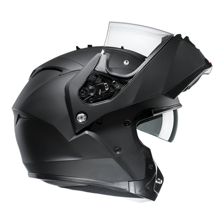 Kask szczękowy HJC IS-MAX II RUBBERTONE BLACK czarny mat