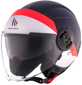 Kask otwarty MT VIALE SV S 68 UNIT MATT BLUE/RED niebieski czerwony