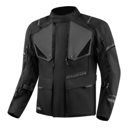 Kurtka tekstylna SHIMA RUNNER BLACK czarny