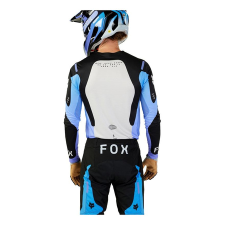 Bluza cross FOX FLEXAIR MAGNETIC BLACK/PURPLE czarny fioletowy