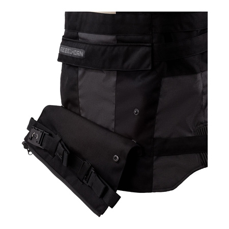 Kurtka tekstylna REBELHORN PATROL BLACK/SAND/GREY czarny beżowy