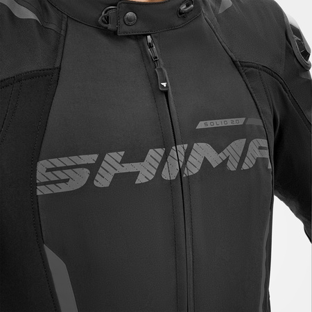 Kurtka tekstylna SHIMA SOLID 2.0 BLACK czarny