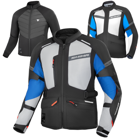 Kurtka tekstylna SHIMA ALPHA BLUE
