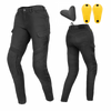 Jeansy motocyklowe damskie SHIMA GIRO LADY BLACK czarny