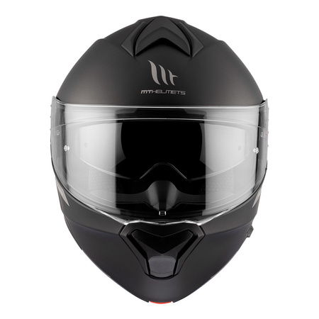 Kask szczękowy MT GENESIS SV SOLID MATT BLACK czarny mat