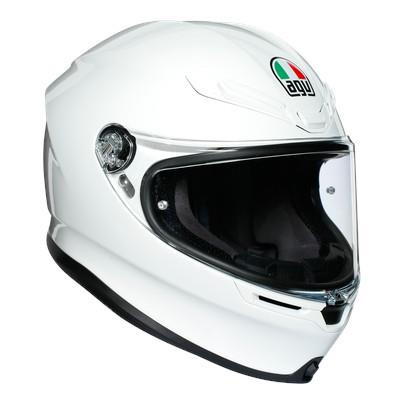 Kask integralny AGV K6 WHITE biały