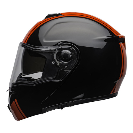 Kask szczękowy BELL SRT MODULAR RIBBON BLACK/RED czarny czerwony