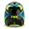 Kask cross FOX V1 STREAK BLACK/YELLOW żółty fluo niebieski czarny