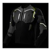 Kurtka tekstylna REBELHORN BORG II BLACK/GREY/FLUO YELLOW czarny szary żółty fluo