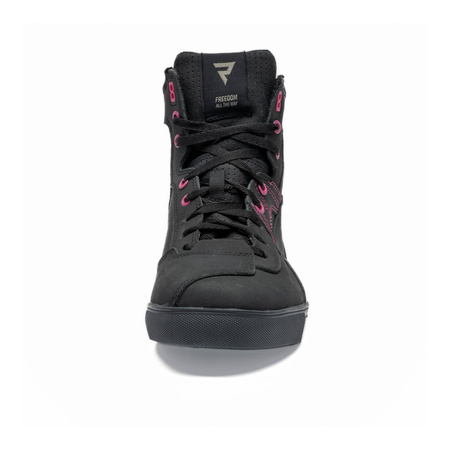 Trampki motocyklowe REBELHORN VANDAL BLACK/PINK czarny różowy